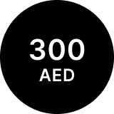 Under 300 AED