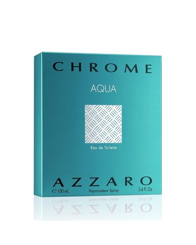 Azzaro Chrome Aqua (M) Edt 100Ml