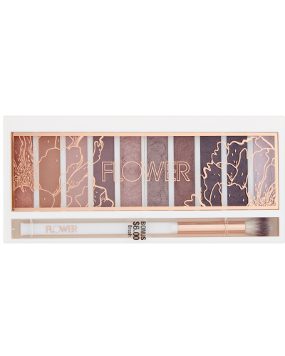 Flower Beauty Shimmer & Shade Eyeshadow Palette (Warm Natural)