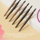 Draw The Line Eyebrow Pencil - Long Lasting, Smudge Resistant, Natural Result Makeup w/ Vitamin E (Brunette)