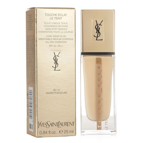 Touche Eclat Le Teint Long-Wear Glow Bd10 Warm Porcelain (W) 25Ml Foundation